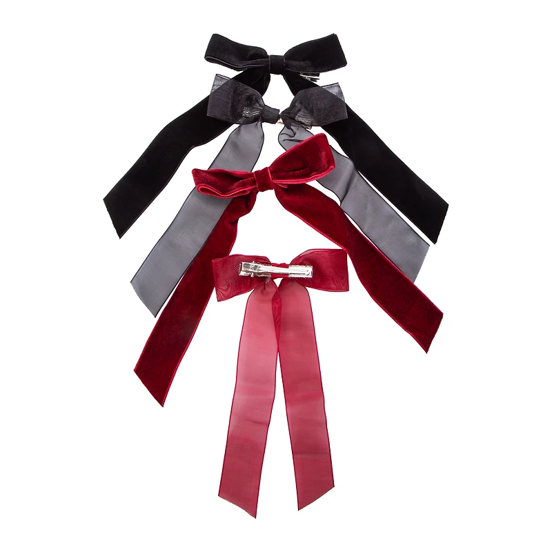 Velvet Bows 4-Pack