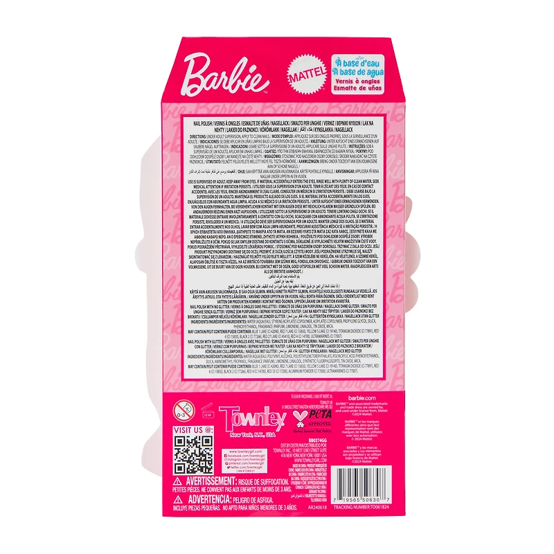 Barbie™ Water Based Nail Polish 8-Count