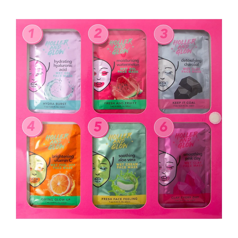 6 Days Of Sleigh Holidays Masking Set