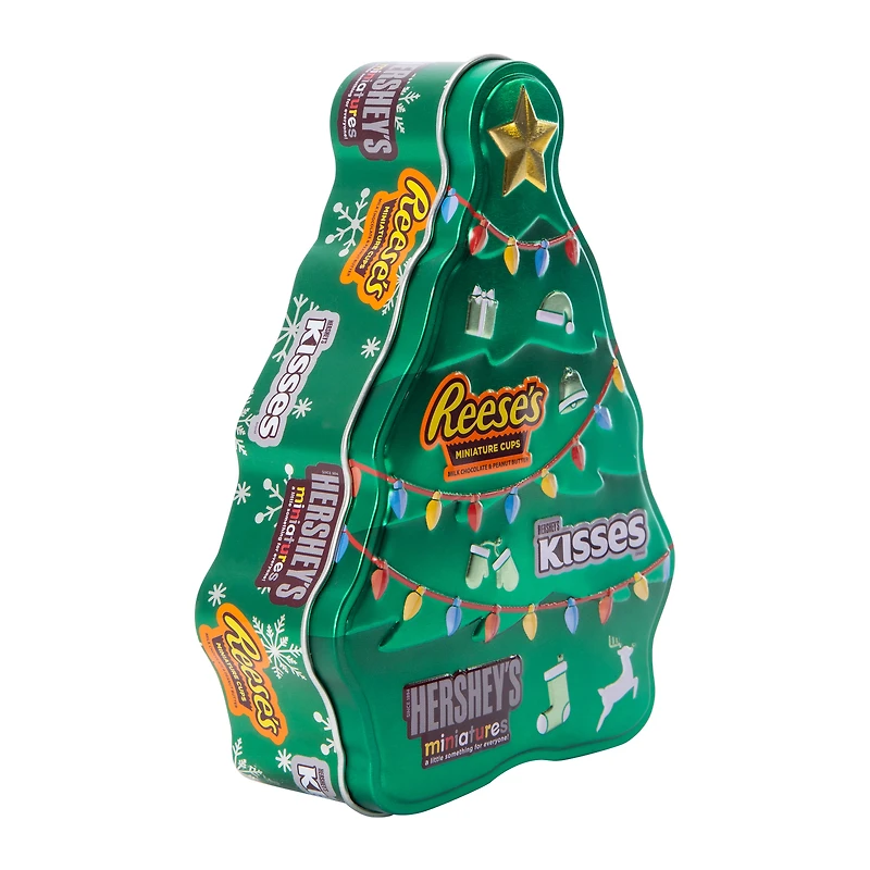 Hershey's® Miniatures Christmas Tree Tin 2.1oz