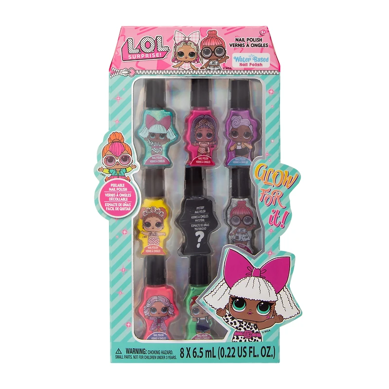 Lol Surprise!™ Water Based Nail Polish 8-Pack
