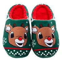 Ladies Rudolph The Red-Nosed Reindeer® Slippers