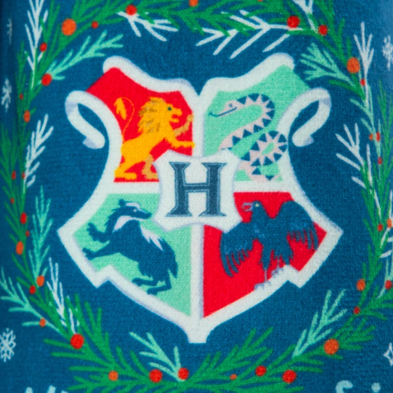Harry Potter™ Hogwarts Ladies Christmas Fleece-Lined Slippers
