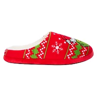 Dr. Seuss™ The Grinch Ladies Christmas Fleece-Lined Slippers