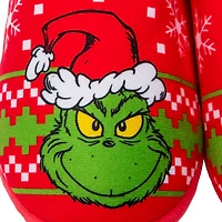 Dr. Seuss™ The Grinch Ladies Christmas Fleece-Lined Slippers