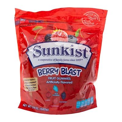 Sunkist® Berry Blast Fruit Gummies