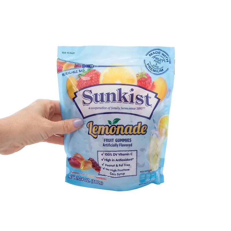 Sunkist® Lemonade Fruit Gummies 24oz