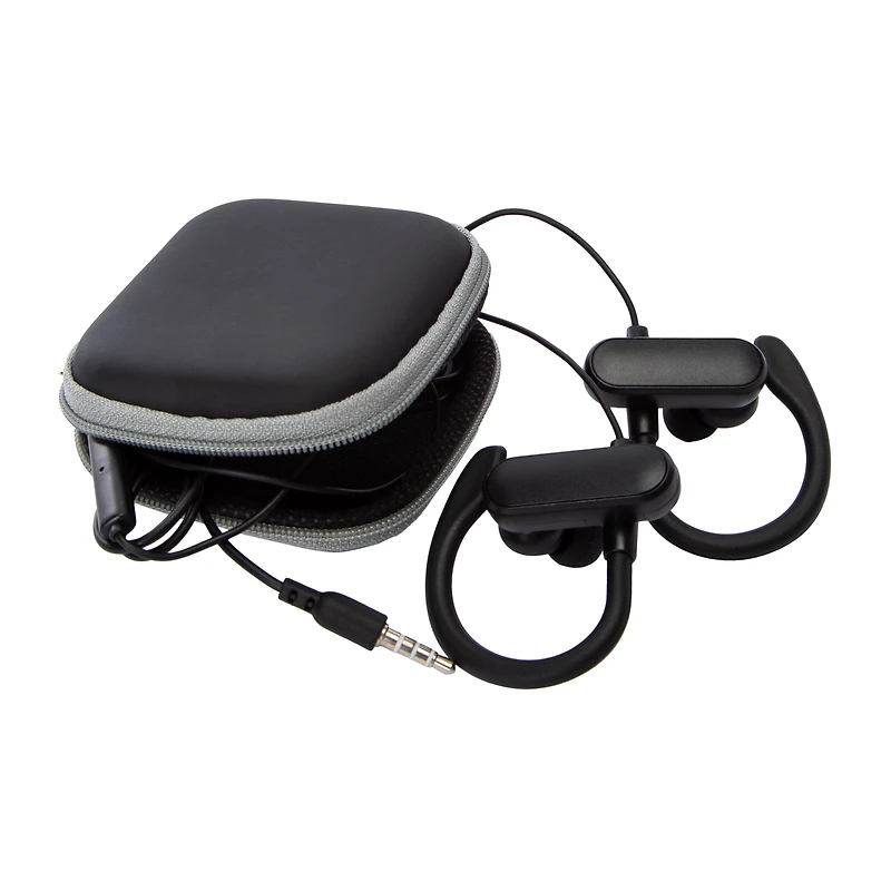 Sport Wired Earbuds With Noise Cancellation