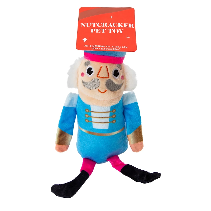 Nutcracker Plush Dog Toy