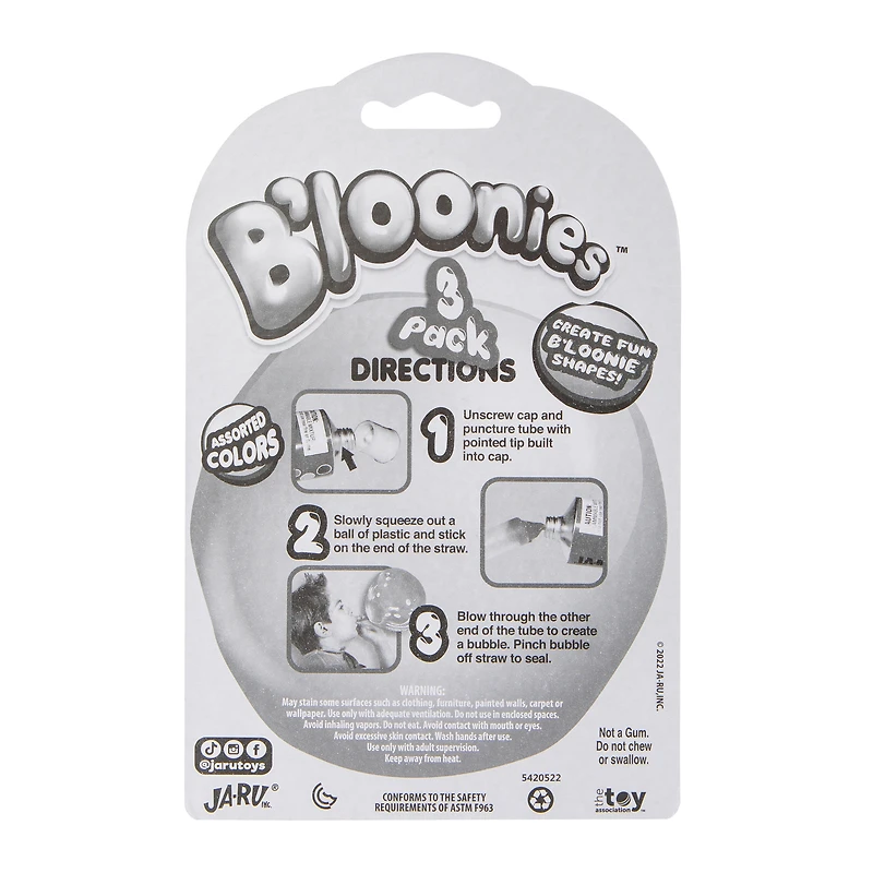 Bloonies™ 3-Count