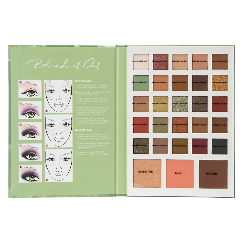 Profusion Eye & Face Beauty Book - Sage Swirls