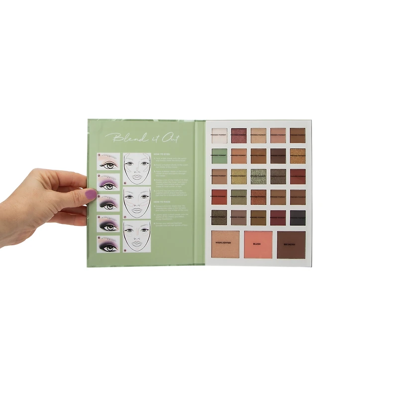 Profusion Eye & Face Beauty Book - Sage Swirls