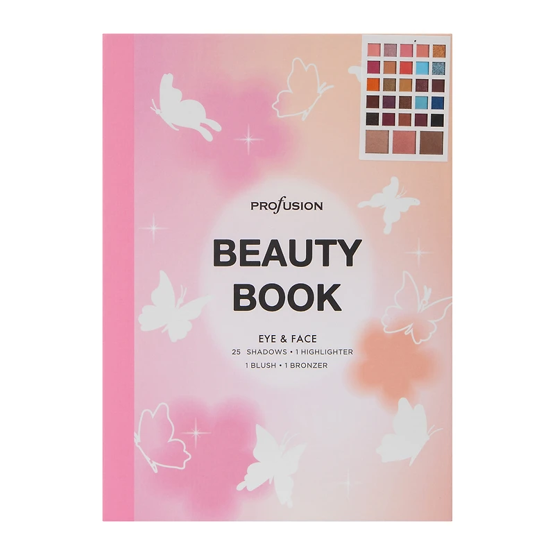 Profusion Eye & Face Beauty Book - Butterflies