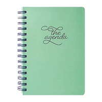 Daily Agenda Perpetual Monthly + Weekly Planner Book