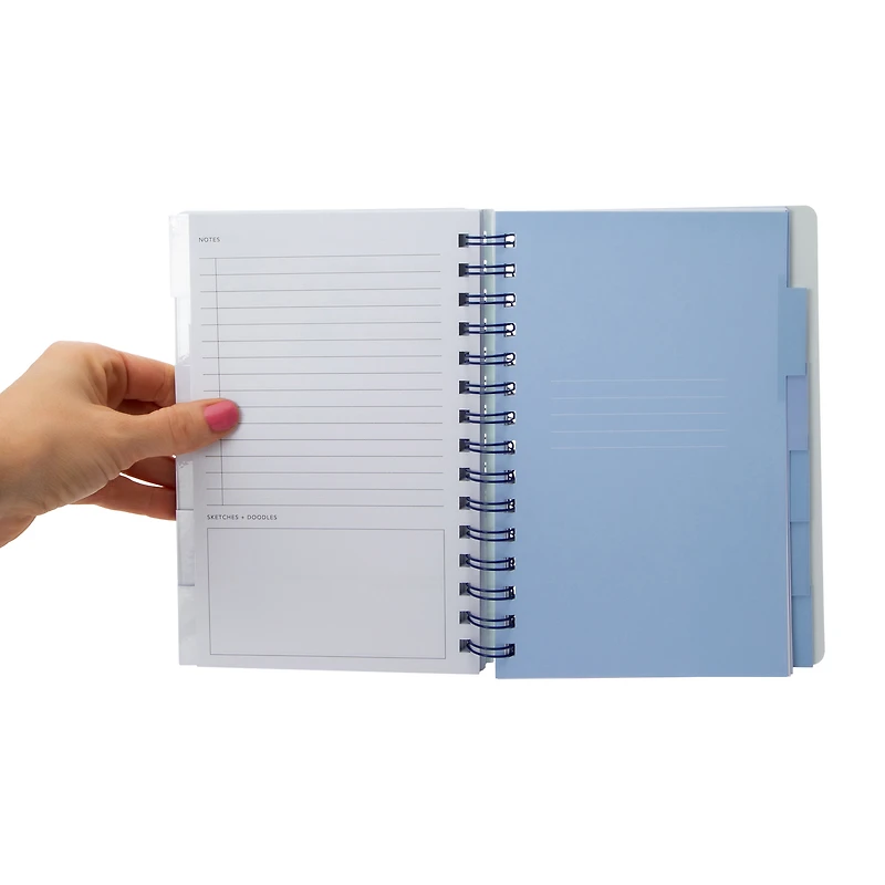 Daily Agenda Perpetual Monthly + Weekly Planner Book