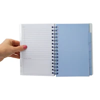 Daily Agenda Perpetual Monthly + Weekly Planner Book