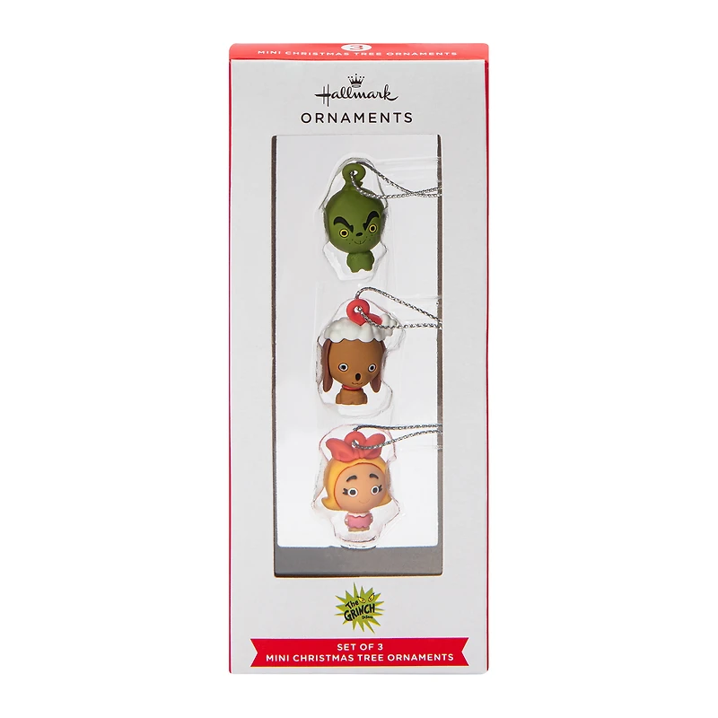 The Grinch Mini Christmas Tree Ornaments