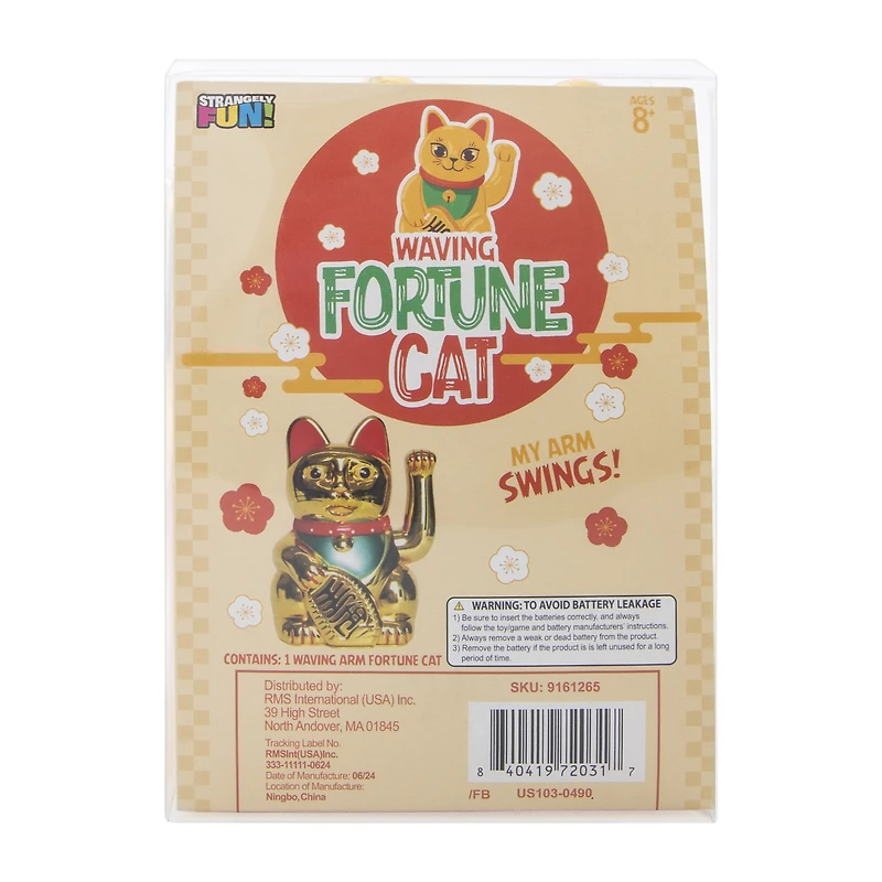 Strangely Fun! Waving Fortune Cat Set