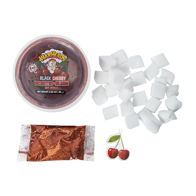 Warheads® Scented Slime Black Cherry Scented With Mix-Ins