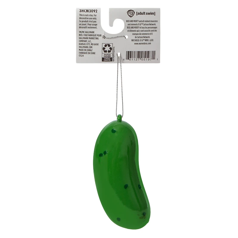 Rick And Morty Pickle Rick Tree Ornament
