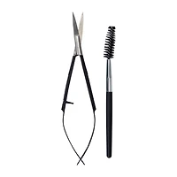 Dream Cut® Easy Squeeze Brow Scissors & Brush Set