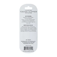 Comfort Grip Toenail Clipper With Catcher