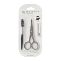 Brow Scissors With Brush