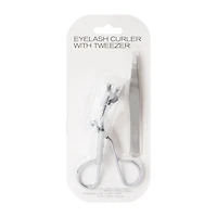 Eyelash Curler With Tweezer Set