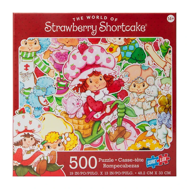Strawberry Shortcake Collage Puzzle 500-Pieces