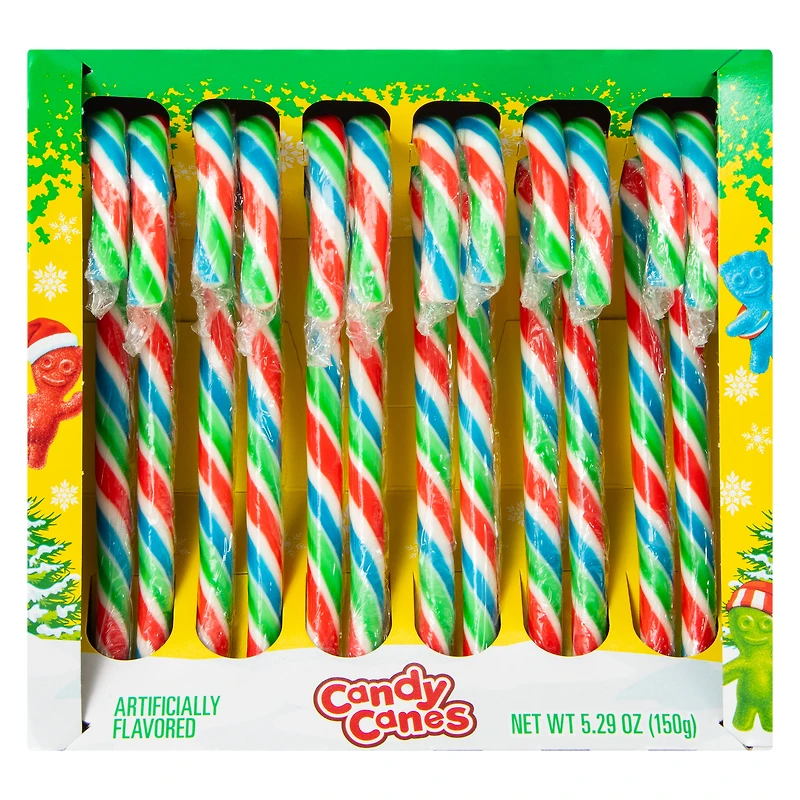 Sour Patch Kids Candy Canes 12-count box