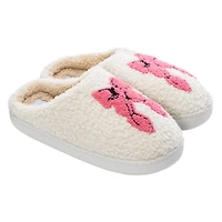 Ladies Sherpa Christmas Slippers