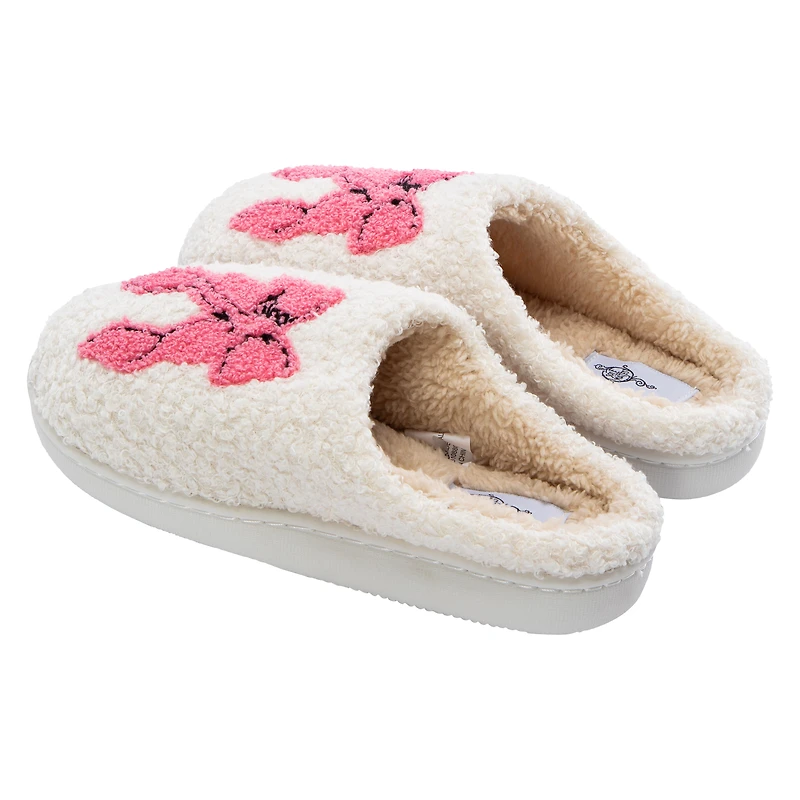 Ladies Sherpa Christmas Slippers