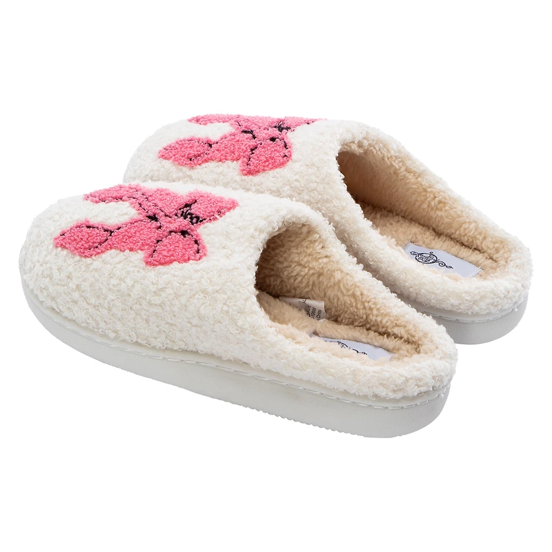 Ladies Sherpa Christmas Slippers