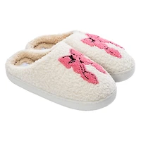 Ladies Sherpa Christmas Slippers
