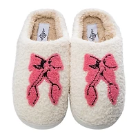 Ladies Sherpa Christmas Slippers