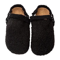 Sole Mates Sherpa Clog With Buckle
