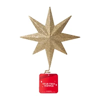 Glitter Star Tree Topper