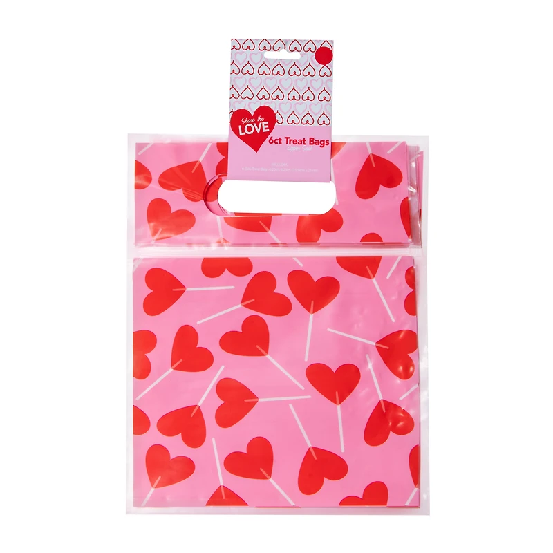 Zipper Seal Treat Bags 6-Count