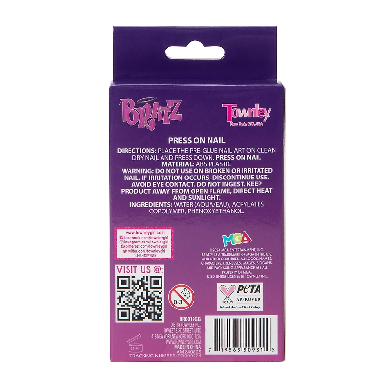 Bratz™ 3D Press On Nails 24-Count