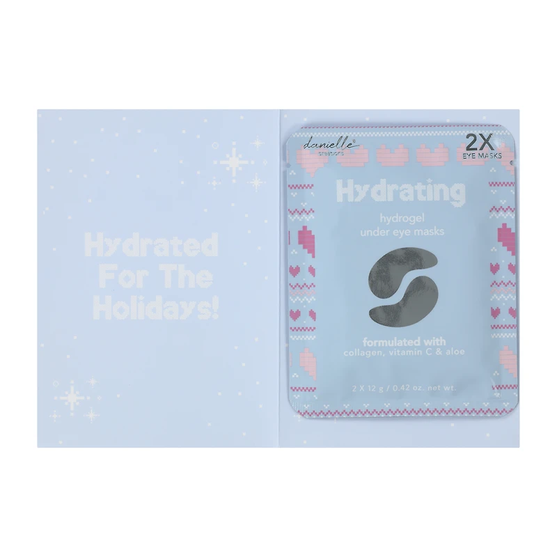 Danielle Creations® Christmas Hydrogel Under Eye Masks
