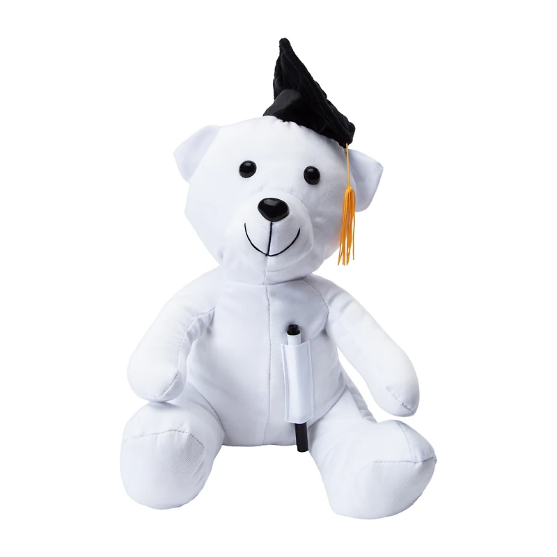 Write-On Graduation Bear Plush