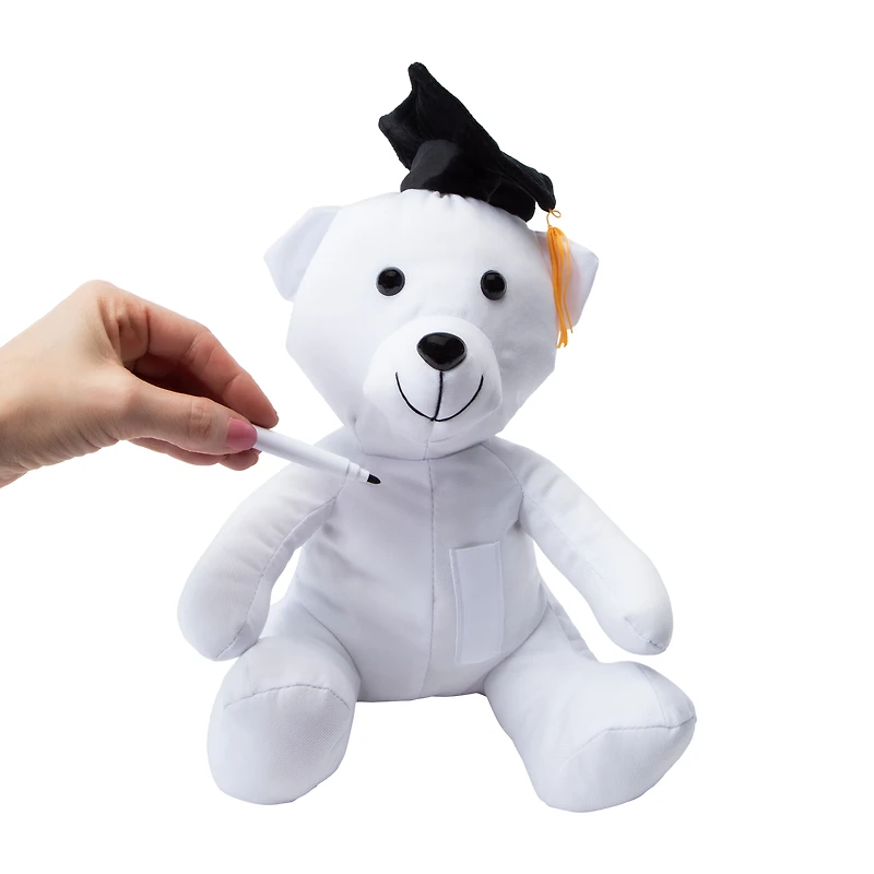 Write-On Graduation Bear Plush