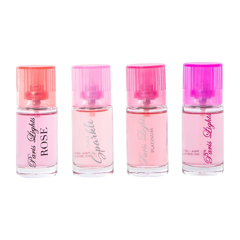 Paris Lights Miniature Magic Women's Mini Fragrance Collection 4-Set