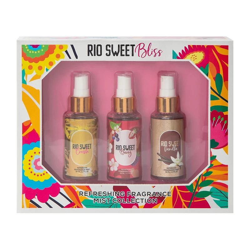 Rio Sweet Bliss Refreshing Frangrance Mist Set 4-Piece