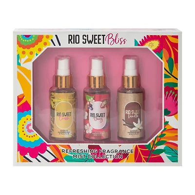 Rio Sweet Bliss Refreshing Frangrance Mist Set 4-Piece