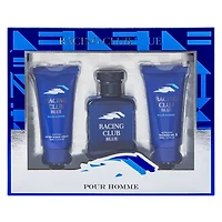 Men's Racing Club Blue Care Box 3-Pack