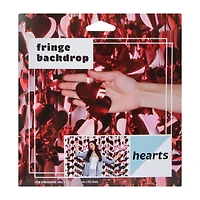 Hearts Fringe Backdrop