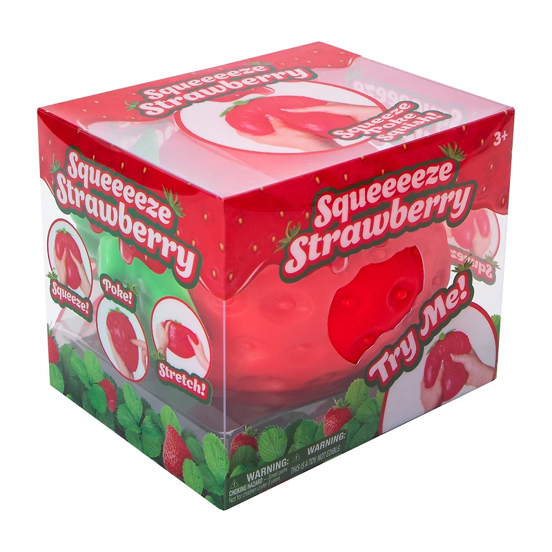 Squeeze Strawberry Toy