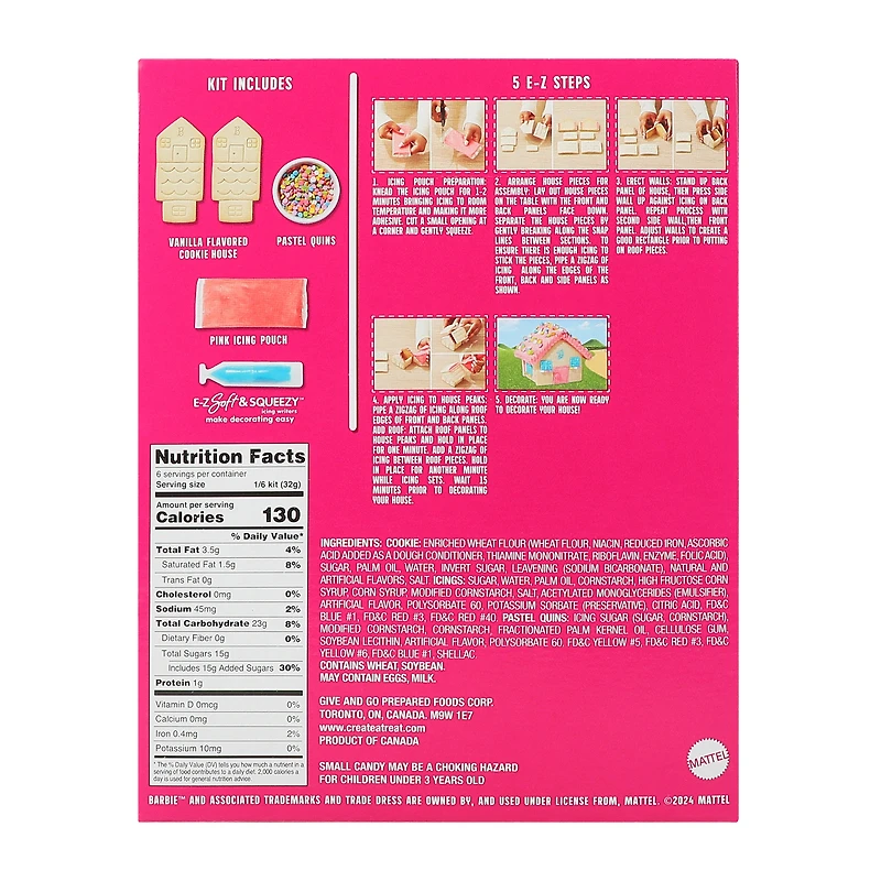 Create-A-Treat™ Barbie House Cookie Kit 6.8oz