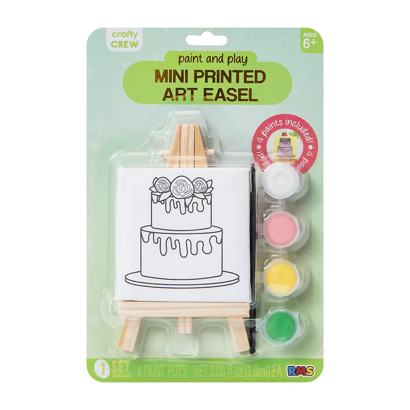 Paint And Play Mini Printed Art Easel Set